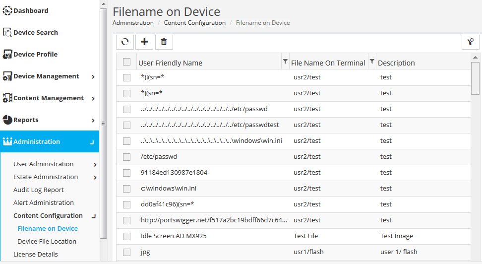 Content Config New